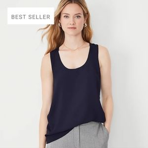 NWOT Ann Taylor Mixed Media tank